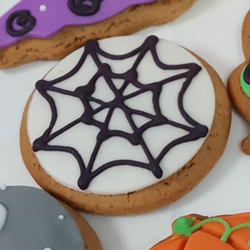 Biscuite panza de paianjen Halloween